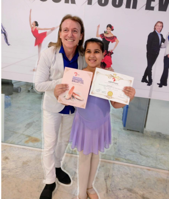 Tisnoor ballet dancing